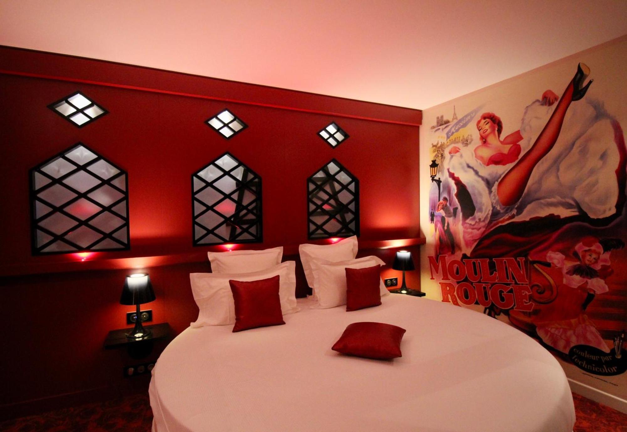 Zimmer Moulin Rouge – mit Dusche